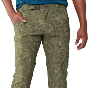 Prana Stretch Zion Slim Pants II - Men's NWT Size 32/32 Evergreen Camo